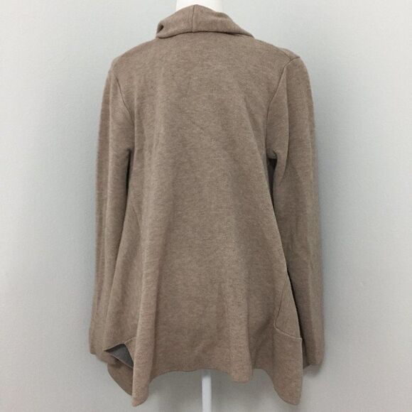 Zara Two-Toned Gray Beige Cardigan - Picture 4 of 4